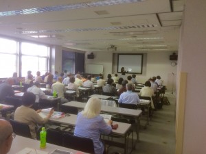 ▲7月26日(火)の講演の様子　
